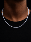 3mm Tennis Necklace