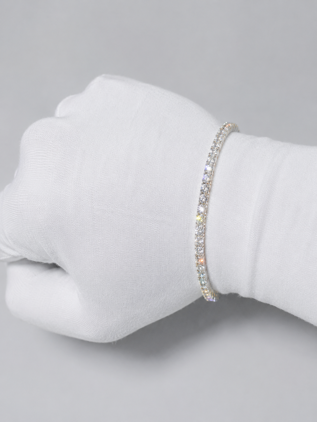 3mm Tennis Bracelet — 925 Silver